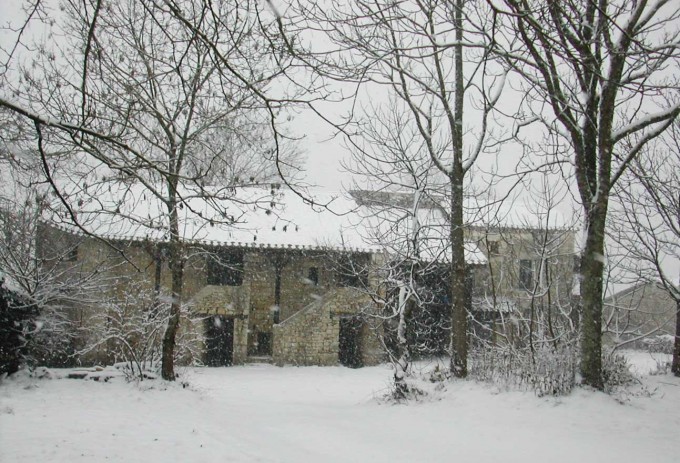 La Gabertie sous la neige