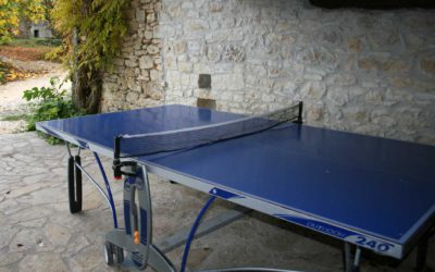 Table de ping-pong au Hameau du Manoir de La Gabertie